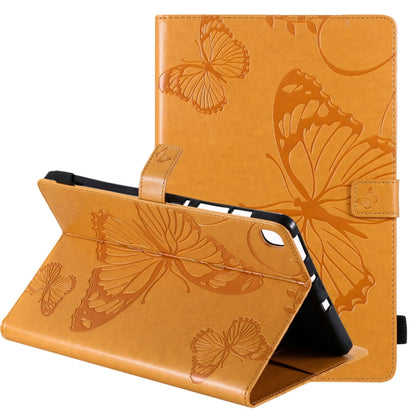 Pressed Printing Butterfly Pattern Horizontal Flip Leather Case with Holder & Card Slots & Wallet & Sleep / Wake-up Function, For iPad Air 2022 / 2020 10.9 /iPad Pro 11 2020 / 2018, For Lenovo Tab M10 Plus TB-X606F, For Samsung Galaxy S6 Lite P610�����...