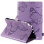 Pressed Printing Butterfly Pattern Horizontal Flip Leather Case with Holder & Card Slots & Wallet & Sleep / Wake-up Function, For iPad Air 2022 / 2020 10.9 /iPad Pro 11 2020 / 2018, For Lenovo Tab M10 Plus TB-X606F, For Samsung Galaxy S6 Lite P610�����...
