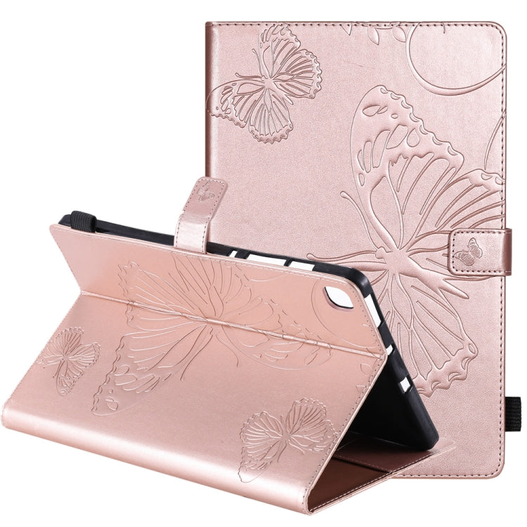 Pressed Printing Butterfly Pattern Horizontal Flip Leather Case with Holder & Card Slots & Wallet & Sleep / Wake-up Function, For iPad Air 2022 / 2020 10.9 /iPad Pro 11 2020 / 2018, For Lenovo Tab M10 Plus TB-X606F, For Samsung Galaxy S6 Lite P610�����...