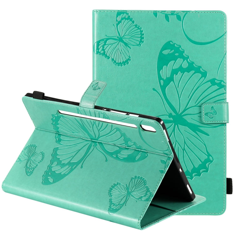 Pressed Printing Butterfly Pattern Horizontal Flip Leather Case with Holder & Card Slots & Wallet & Sleep / Wake-up Function, For iPad Air 2022 / 2020 10.9 /iPad Pro 11 2020 / 2018, For Lenovo Tab M10 Plus TB-X606F, For Samsung Galaxy S6 Lite P610�����...