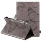 Pressed Printing Butterfly Pattern Horizontal Flip Leather Case with Holder & Card Slots & Wallet & Sleep / Wake-up Function, For iPad Air 2022 / 2020 10.9 /iPad Pro 11 2020 / 2018, For Lenovo Tab M10 Plus TB-X606F, For Samsung Galaxy S6 Lite P610�����...