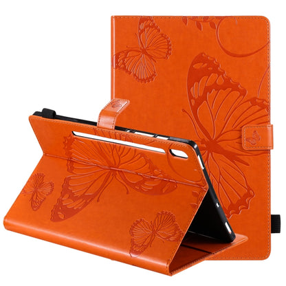 Pressed Printing Butterfly Pattern Horizontal Flip Leather Case with Holder & Card Slots & Wallet & Sleep / Wake-up Function, For iPad Air 2022 / 2020 10.9 /iPad Pro 11 2020 / 2018, For Lenovo Tab M10 Plus TB-X606F, For Samsung Galaxy S6 Lite P610�����...