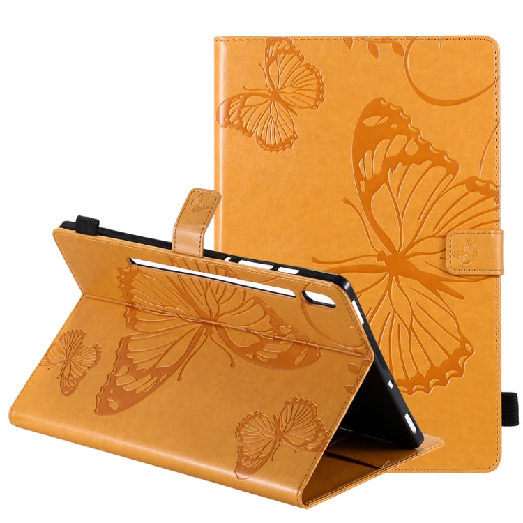 Pressed Printing Butterfly Pattern Horizontal Flip Leather Case with Holder & Card Slots & Wallet & Sleep / Wake-up Function, For iPad Air 2022 / 2020 10.9 /iPad Pro 11 2020 / 2018, For Lenovo Tab M10 Plus TB-X606F, For Samsung Galaxy S6 Lite P610�����...