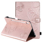 Pressed Printing Butterfly Pattern Horizontal Flip Leather Case with Holder & Card Slots & Wallet & Sleep / Wake-up Function, For iPad Air 2022 / 2020 10.9 /iPad Pro 11 2020 / 2018, For Lenovo Tab M10 Plus TB-X606F, For Samsung Galaxy S6 Lite P610�����...