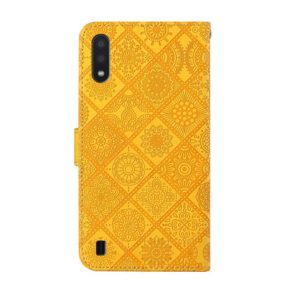 Ethnic Style Embossed Pattern Horizontal Flip Leather Case with Holder & Card Slots & Wallet & Lanyard, For Samsung Galaxy A01, For Samsung Galaxy A10 / M10, For Samsung Galaxy A10s, For Samsung Galaxy A11, For Samsung Galaxy A12�����������������������...