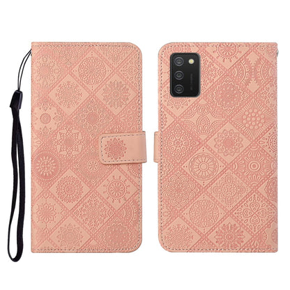 Ethnic Style Embossed Pattern Horizontal Flip Leather Case with Holder & Card Slots & Wallet & Lanyard, For Samsung Galaxy S21Ultra 5G, For Samsung Galaxy A02s (US Version)