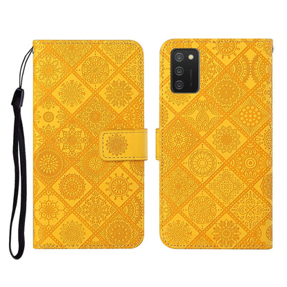 Ethnic Style Embossed Pattern Horizontal Flip Leather Case with Holder & Card Slots & Wallet & Lanyard, For Samsung Galaxy S21Ultra 5G, For Samsung Galaxy A02s (US Version)