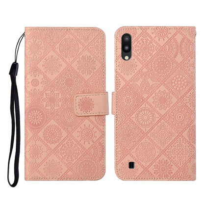 Ethnic Style Embossed Pattern Horizontal Flip Leather Case with Holder & Card Slots & Wallet & Lanyard, For Samsung Galaxy A01, For Samsung Galaxy A10 / M10, For Samsung Galaxy A10s, For Samsung Galaxy A11, For Samsung Galaxy A12�����������������������...