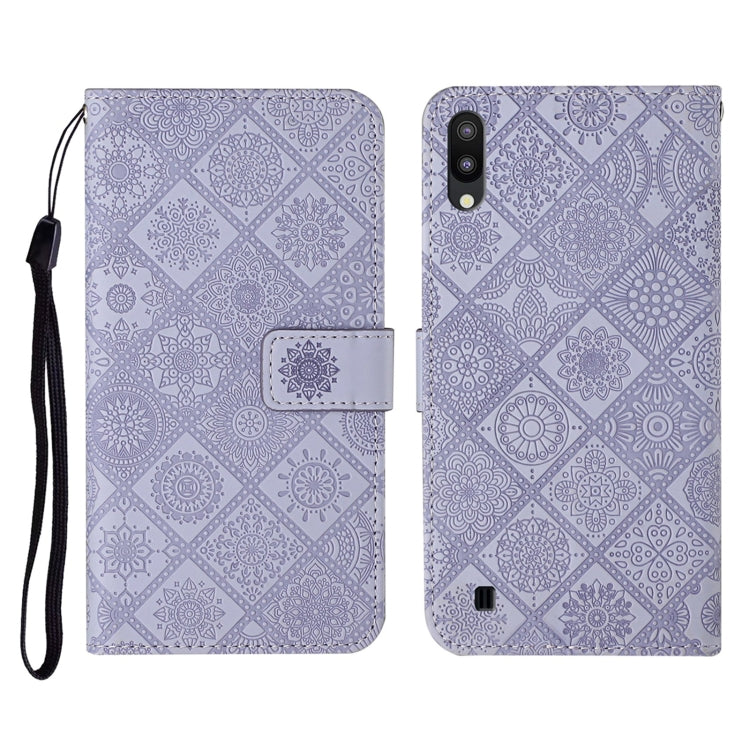 Ethnic Style Embossed Pattern Horizontal Flip Leather Case with Holder & Card Slots & Wallet & Lanyard, For Samsung Galaxy A01, For Samsung Galaxy A10 / M10, For Samsung Galaxy A10s, For Samsung Galaxy A11, For Samsung Galaxy A12�����������������������...