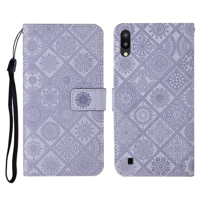 Ethnic Style Embossed Pattern Horizontal Flip Leather Case with Holder & Card Slots & Wallet & Lanyard, For Samsung Galaxy A01, For Samsung Galaxy A10 / M10, For Samsung Galaxy A10s, For Samsung Galaxy A11, For Samsung Galaxy A12�����������������������...