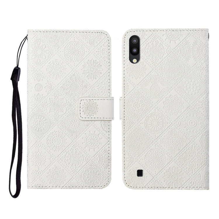 Ethnic Style Embossed Pattern Horizontal Flip Leather Case with Holder & Card Slots & Wallet & Lanyard, For Samsung Galaxy A01, For Samsung Galaxy A10 / M10, For Samsung Galaxy A10s, For Samsung Galaxy A11, For Samsung Galaxy A12�����������������������...