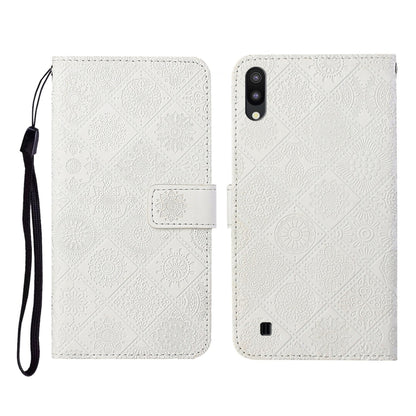 Ethnic Style Embossed Pattern Horizontal Flip Leather Case with Holder & Card Slots & Wallet & Lanyard, For Samsung Galaxy A01, For Samsung Galaxy A10 / M10, For Samsung Galaxy A10s, For Samsung Galaxy A11, For Samsung Galaxy A12�����������������������...