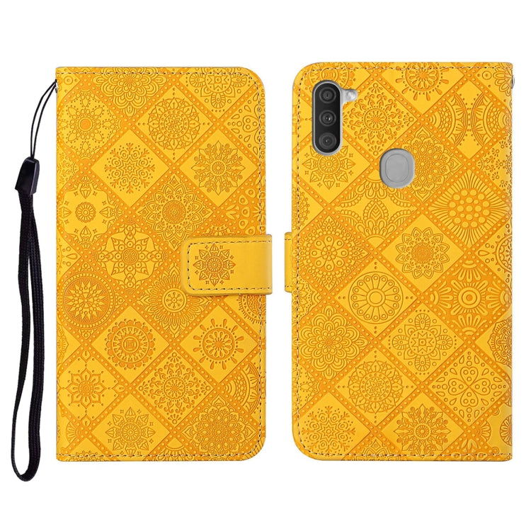 Ethnic Style Embossed Pattern Horizontal Flip Leather Case with Holder & Card Slots & Wallet & Lanyard, For Samsung Galaxy A01, For Samsung Galaxy A10 / M10, For Samsung Galaxy A10s, For Samsung Galaxy A11, For Samsung Galaxy A12�����������������������...