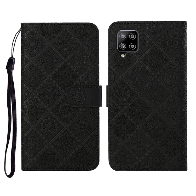 Ethnic Style Embossed Pattern Horizontal Flip Leather Case with Holder & Card Slots & Wallet & Lanyard, For Samsung Galaxy A01, For Samsung Galaxy A10 / M10, For Samsung Galaxy A10s, For Samsung Galaxy A11, For Samsung Galaxy A12�����������������������...
