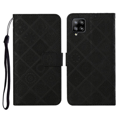Ethnic Style Embossed Pattern Horizontal Flip Leather Case with Holder & Card Slots & Wallet & Lanyard, For Samsung Galaxy A01, For Samsung Galaxy A10 / M10, For Samsung Galaxy A10s, For Samsung Galaxy A11, For Samsung Galaxy A12�����������������������...