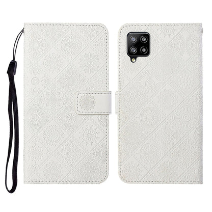 Ethnic Style Embossed Pattern Horizontal Flip Leather Case with Holder & Card Slots & Wallet & Lanyard, For Samsung Galaxy A01, For Samsung Galaxy A10 / M10, For Samsung Galaxy A10s, For Samsung Galaxy A11, For Samsung Galaxy A12�����������������������...