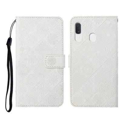 Ethnic Style Embossed Pattern Horizontal Flip Leather Case with Holder & Card Slots & Wallet & Lanyard, For Samsung Galaxy A01, For Samsung Galaxy A10 / M10, For Samsung Galaxy A10s, For Samsung Galaxy A11, For Samsung Galaxy A12�����������������������...
