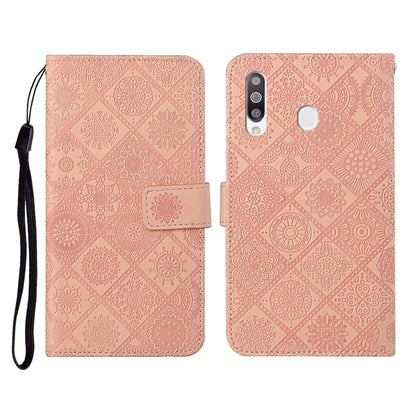 Ethnic Style Embossed Pattern Horizontal Flip Leather Case with Holder & Card Slots & Wallet & Lanyard, For Samsung Galaxy A20e, For Samsung Galaxy A20s, For Samsung Galaxy A21, For Samsung Galaxy A21s, For Samsung Galaxy A31, For Samsung Galaxy A40