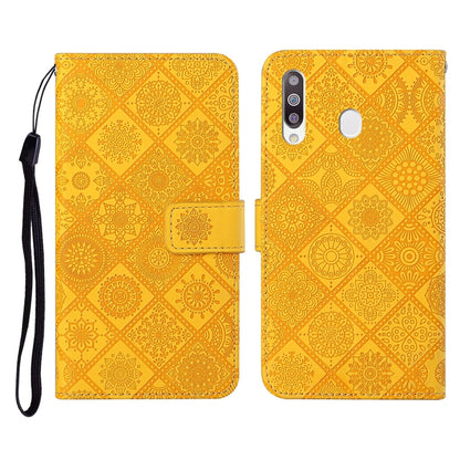 Ethnic Style Embossed Pattern Horizontal Flip Leather Case with Holder & Card Slots & Wallet & Lanyard, For Samsung Galaxy A20e, For Samsung Galaxy A20s, For Samsung Galaxy A21, For Samsung Galaxy A21s, For Samsung Galaxy A31, For Samsung Galaxy A40