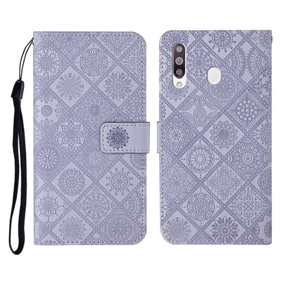 Ethnic Style Embossed Pattern Horizontal Flip Leather Case with Holder & Card Slots & Wallet & Lanyard, For Samsung Galaxy A20e, For Samsung Galaxy A20s, For Samsung Galaxy A21, For Samsung Galaxy A21s, For Samsung Galaxy A31, For Samsung Galaxy A40