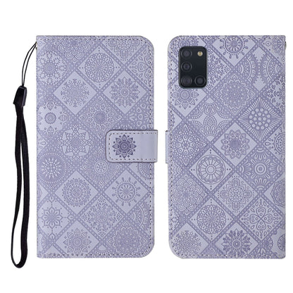 Ethnic Style Embossed Pattern Horizontal Flip Leather Case with Holder & Card Slots & Wallet & Lanyard, For Samsung Galaxy A20e, For Samsung Galaxy A20s, For Samsung Galaxy A21, For Samsung Galaxy A21s, For Samsung Galaxy A31, For Samsung Galaxy A40