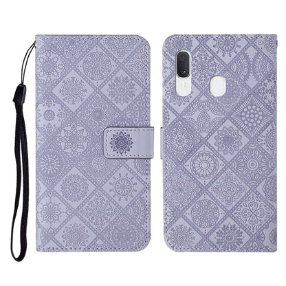 Ethnic Style Embossed Pattern Horizontal Flip Leather Case with Holder & Card Slots & Wallet & Lanyard, For Samsung Galaxy A20e, For Samsung Galaxy A20s, For Samsung Galaxy A21, For Samsung Galaxy A21s, For Samsung Galaxy A31, For Samsung Galaxy A40