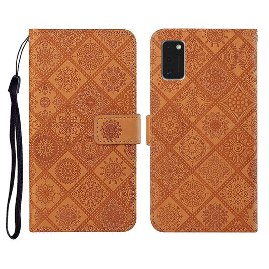 Ethnic Style Embossed Pattern Horizontal Flip Leather Case with Holder & Card Slots & Wallet & Lanyard, For Samsung Galaxy A41, For Samsung Galaxy A42 5G, For Samsung Galaxy A50, For Samsung Galaxy A51, For Samsung Galaxy A70, For Samsung Galaxy A71