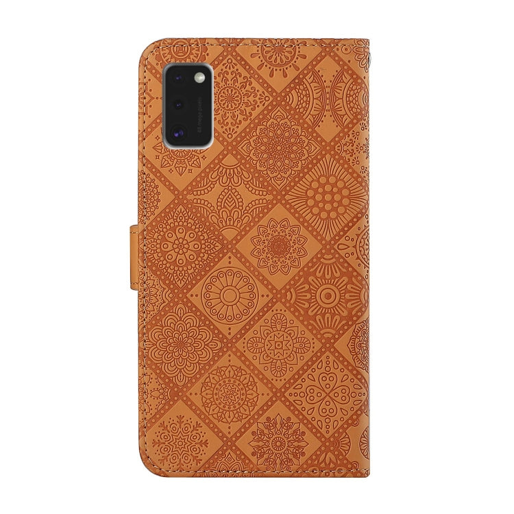 Ethnic Style Embossed Pattern Horizontal Flip Leather Case with Holder & Card Slots & Wallet & Lanyard, For Samsung Galaxy A41, For Samsung Galaxy A42 5G, For Samsung Galaxy A50, For Samsung Galaxy A51, For Samsung Galaxy A70, For Samsung Galaxy A71