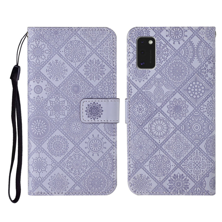 Ethnic Style Embossed Pattern Horizontal Flip Leather Case with Holder & Card Slots & Wallet & Lanyard, For Samsung Galaxy A41, For Samsung Galaxy A42 5G, For Samsung Galaxy A50, For Samsung Galaxy A51, For Samsung Galaxy A70, For Samsung Galaxy A71