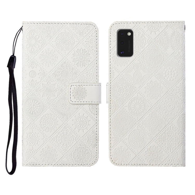 Ethnic Style Embossed Pattern Horizontal Flip Leather Case with Holder & Card Slots & Wallet & Lanyard, For Samsung Galaxy A41, For Samsung Galaxy A42 5G, For Samsung Galaxy A50, For Samsung Galaxy A51, For Samsung Galaxy A70, For Samsung Galaxy A71
