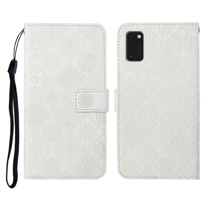 Ethnic Style Embossed Pattern Horizontal Flip Leather Case with Holder & Card Slots & Wallet & Lanyard, For Samsung Galaxy A41, For Samsung Galaxy A42 5G, For Samsung Galaxy A50, For Samsung Galaxy A51, For Samsung Galaxy A70, For Samsung Galaxy A71