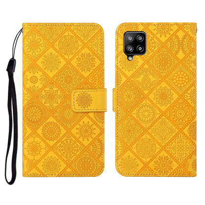 Ethnic Style Embossed Pattern Horizontal Flip Leather Case with Holder & Card Slots & Wallet & Lanyard, For Samsung Galaxy A41, For Samsung Galaxy A42 5G, For Samsung Galaxy A50, For Samsung Galaxy A51, For Samsung Galaxy A70, For Samsung Galaxy A71