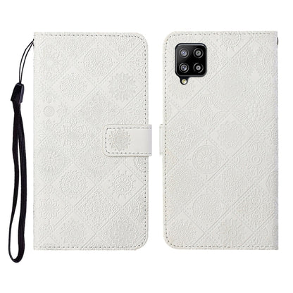 Ethnic Style Embossed Pattern Horizontal Flip Leather Case with Holder & Card Slots & Wallet & Lanyard, For Samsung Galaxy A41, For Samsung Galaxy A42 5G, For Samsung Galaxy A50, For Samsung Galaxy A51, For Samsung Galaxy A70, For Samsung Galaxy A71