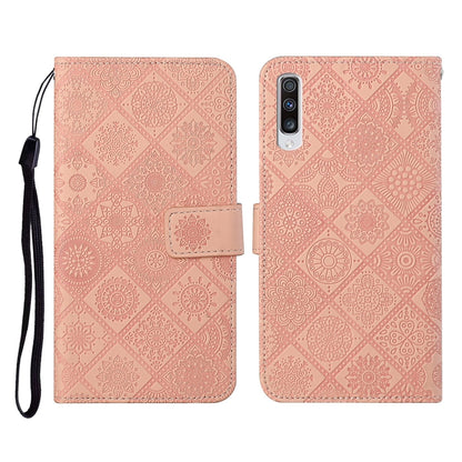 Ethnic Style Embossed Pattern Horizontal Flip Leather Case with Holder & Card Slots & Wallet & Lanyard, For Samsung Galaxy A41, For Samsung Galaxy A42 5G, For Samsung Galaxy A50, For Samsung Galaxy A51, For Samsung Galaxy A70, For Samsung Galaxy A71