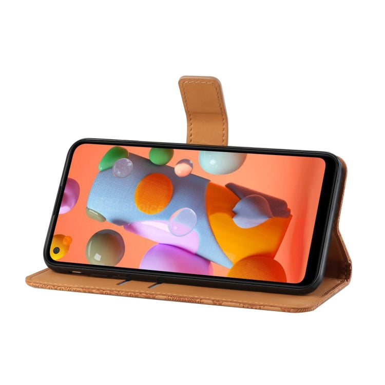 Ethnic Style Embossed Pattern Horizontal Flip Leather Case with Holder & Card Slots & Wallet & Lanyard, For Samsung Galaxy M11, For Samsung Galaxy Note20, For Samsung Galaxy Note20 Ultra, For Samsung Galaxy S10, For Samsung Galaxy S10+�����������������...