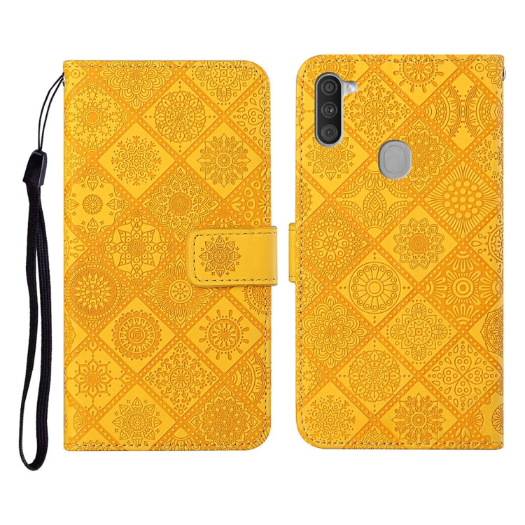 Ethnic Style Embossed Pattern Horizontal Flip Leather Case with Holder & Card Slots & Wallet & Lanyard, For Samsung Galaxy M11, For Samsung Galaxy Note20, For Samsung Galaxy Note20 Ultra, For Samsung Galaxy S10, For Samsung Galaxy S10+�����������������...