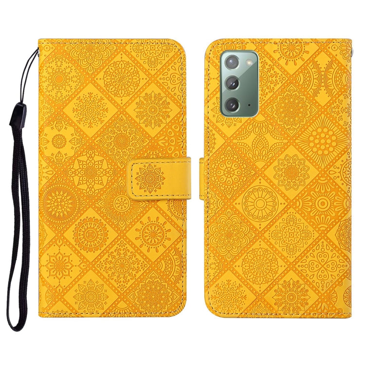 Ethnic Style Embossed Pattern Horizontal Flip Leather Case with Holder & Card Slots & Wallet & Lanyard, For Samsung Galaxy M11, For Samsung Galaxy Note20, For Samsung Galaxy Note20 Ultra, For Samsung Galaxy S10, For Samsung Galaxy S10+�����������������...