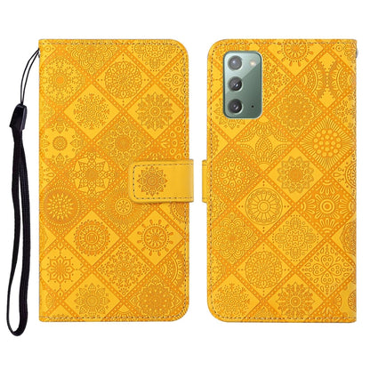 Ethnic Style Embossed Pattern Horizontal Flip Leather Case with Holder & Card Slots & Wallet & Lanyard, For Samsung Galaxy M11, For Samsung Galaxy Note20, For Samsung Galaxy Note20 Ultra, For Samsung Galaxy S10, For Samsung Galaxy S10+�����������������...