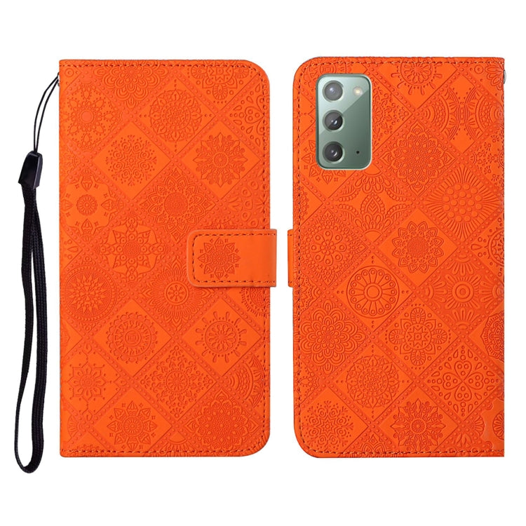 Ethnic Style Embossed Pattern Horizontal Flip Leather Case with Holder & Card Slots & Wallet & Lanyard, For Samsung Galaxy M11, For Samsung Galaxy Note20, For Samsung Galaxy Note20 Ultra, For Samsung Galaxy S10, For Samsung Galaxy S10+�����������������...