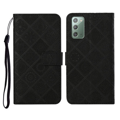 Ethnic Style Embossed Pattern Horizontal Flip Leather Case with Holder & Card Slots & Wallet & Lanyard, For Samsung Galaxy M11, For Samsung Galaxy Note20, For Samsung Galaxy Note20 Ultra, For Samsung Galaxy S10, For Samsung Galaxy S10+�����������������...