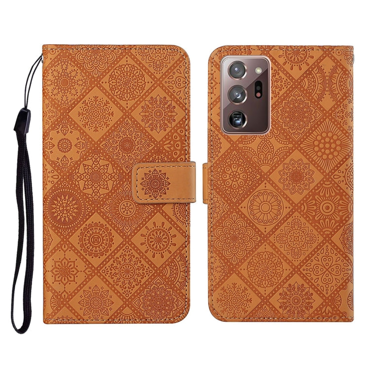 Ethnic Style Embossed Pattern Horizontal Flip Leather Case with Holder & Card Slots & Wallet & Lanyard, For Samsung Galaxy M11, For Samsung Galaxy Note20, For Samsung Galaxy Note20 Ultra, For Samsung Galaxy S10, For Samsung Galaxy S10+�����������������...