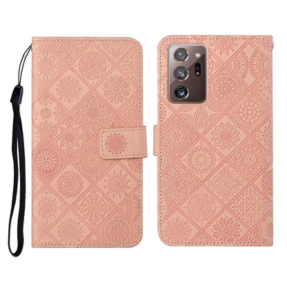 Ethnic Style Embossed Pattern Horizontal Flip Leather Case with Holder & Card Slots & Wallet & Lanyard, For Samsung Galaxy M11, For Samsung Galaxy Note20, For Samsung Galaxy Note20 Ultra, For Samsung Galaxy S10, For Samsung Galaxy S10+�����������������...