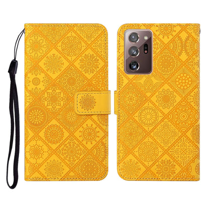 Ethnic Style Embossed Pattern Horizontal Flip Leather Case with Holder & Card Slots & Wallet & Lanyard, For Samsung Galaxy M11, For Samsung Galaxy Note20, For Samsung Galaxy Note20 Ultra, For Samsung Galaxy S10, For Samsung Galaxy S10+�����������������...