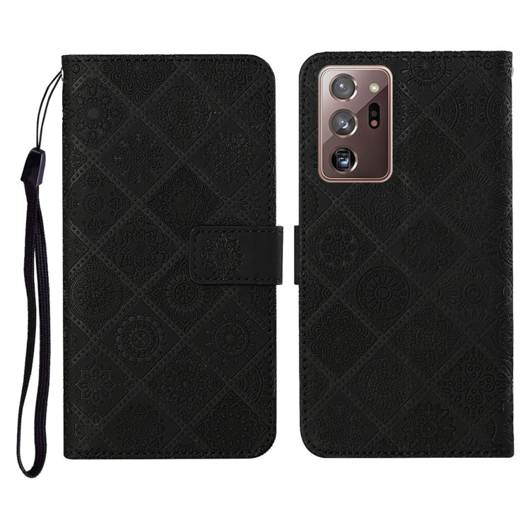 Ethnic Style Embossed Pattern Horizontal Flip Leather Case with Holder & Card Slots & Wallet & Lanyard, For Samsung Galaxy M11, For Samsung Galaxy Note20, For Samsung Galaxy Note20 Ultra, For Samsung Galaxy S10, For Samsung Galaxy S10+�����������������...