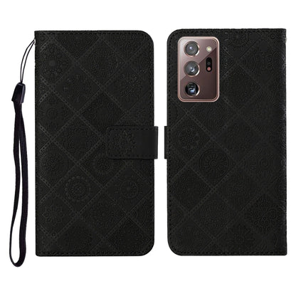 Ethnic Style Embossed Pattern Horizontal Flip Leather Case with Holder & Card Slots & Wallet & Lanyard, For Samsung Galaxy M11, For Samsung Galaxy Note20, For Samsung Galaxy Note20 Ultra, For Samsung Galaxy S10, For Samsung Galaxy S10+�����������������...