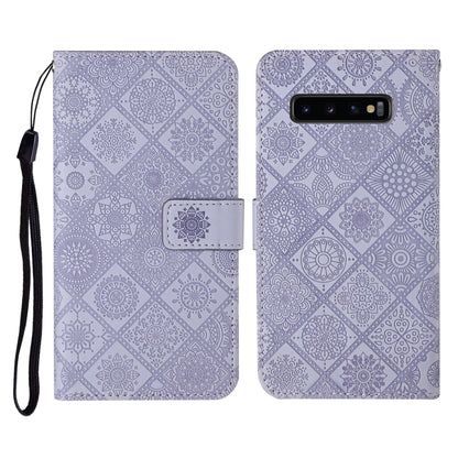 Ethnic Style Embossed Pattern Horizontal Flip Leather Case with Holder & Card Slots & Wallet & Lanyard, For Samsung Galaxy M11, For Samsung Galaxy Note20, For Samsung Galaxy Note20 Ultra, For Samsung Galaxy S10, For Samsung Galaxy S10+�����������������...