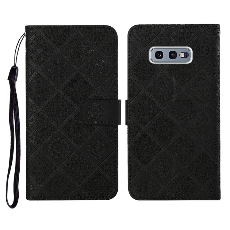 Ethnic Style Embossed Pattern Horizontal Flip Leather Case with Holder & Card Slots & Wallet & Lanyard, For Samsung Galaxy M11, For Samsung Galaxy Note20, For Samsung Galaxy Note20 Ultra, For Samsung Galaxy S10, For Samsung Galaxy S10+�����������������...