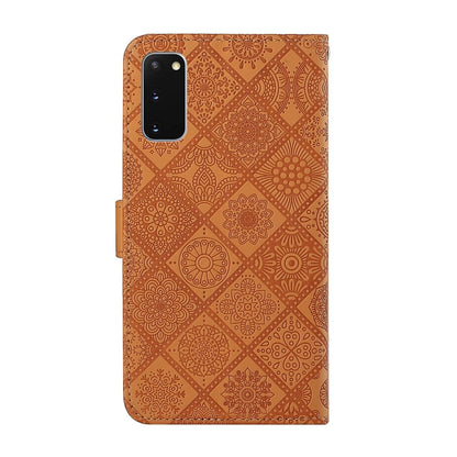 Ethnic Style Embossed Pattern Horizontal Flip Leather Case with Holder & Card Slots & Wallet & Lanyard, For Samsung Galaxy S20, For Samsung Galaxy S20 FE, For Samsung Galaxy S20+, For Samsung Galaxy S20 Ultra, For Samsung Galaxy Galaxy S21 5G����������...