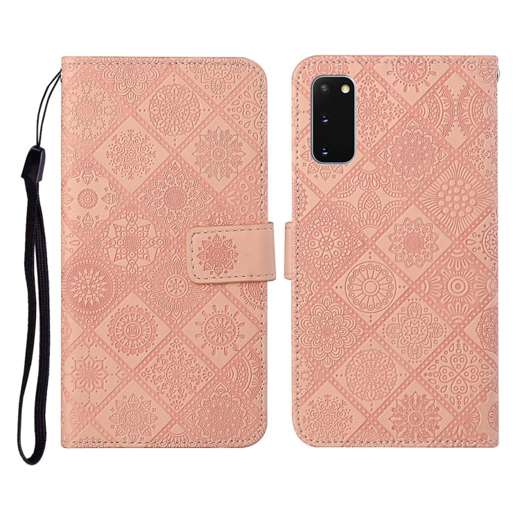 Ethnic Style Embossed Pattern Horizontal Flip Leather Case with Holder & Card Slots & Wallet & Lanyard, For Samsung Galaxy S20, For Samsung Galaxy S20 FE, For Samsung Galaxy S20+, For Samsung Galaxy S20 Ultra, For Samsung Galaxy Galaxy S21 5G����������...