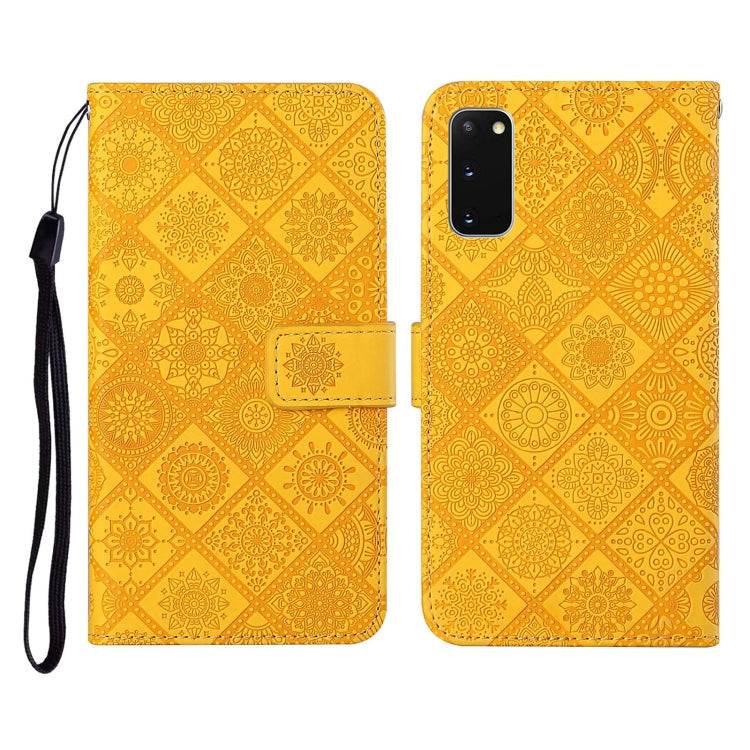 Ethnic Style Embossed Pattern Horizontal Flip Leather Case with Holder & Card Slots & Wallet & Lanyard, For Samsung Galaxy S20, For Samsung Galaxy S20 FE, For Samsung Galaxy S20+, For Samsung Galaxy S20 Ultra, For Samsung Galaxy Galaxy S21 5G����������...